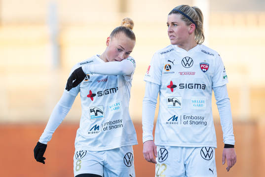 Rosengårds Rosengårds och Olivia Schough deppar