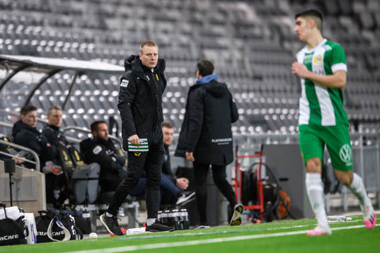 Hammarbys tränare Stefan Billborn