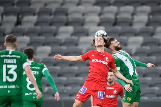 IFK Norrköpings Jonathan Levi och Hammarbys Simon Sandberg