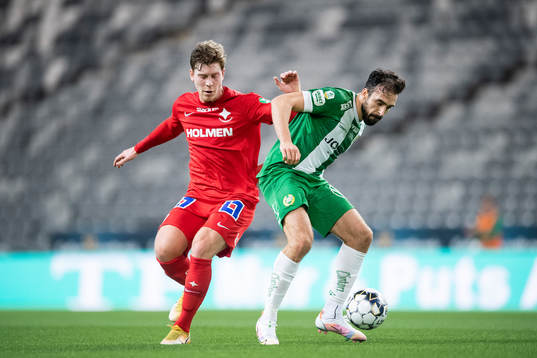 IFK Norrköpings Alexander Fransson och Hammarbys Abdul