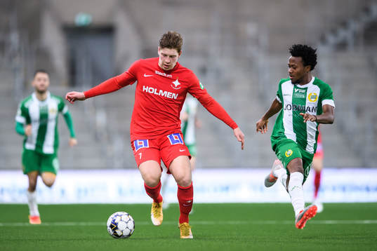 IFK Norrköpings Alexander Fransson och Hammarbys