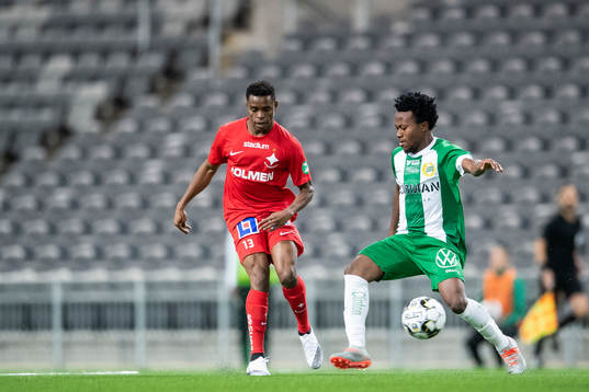 IFK Norrköpings Ishaq Abdulrazaq och Hammarbys Abdul-Halik