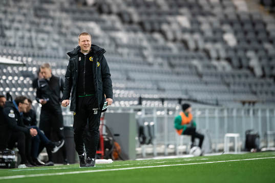 Hammarbys tränare Stefan Billborn