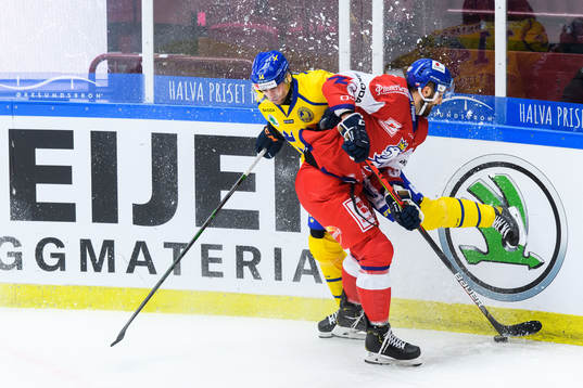 Emil Pettersson of Sweden and Michal Moravcik of Czech