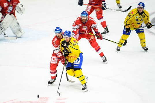 Michael Spacek of Czech Republic and Jesper Frödén of