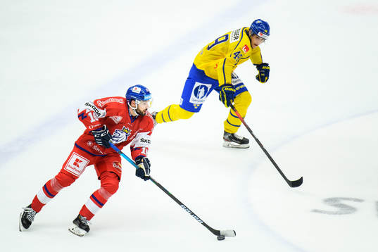 Michal Birner of Czech Republic and Filip Hållander of