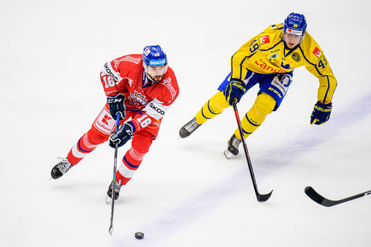 Michal Birner of Czech Republic and Filip Hållander of