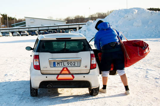 Som en konsekvens av pandemin måste Melwin Romö byta om