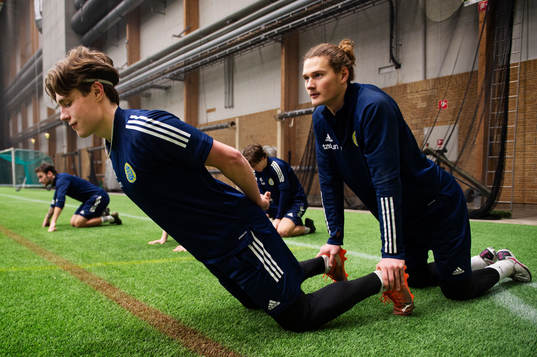 Sundsvalls Jesper Carström och Gustav Molin, målvakt