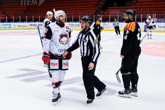 Malmö Redhawks Quinton Howden reagerar