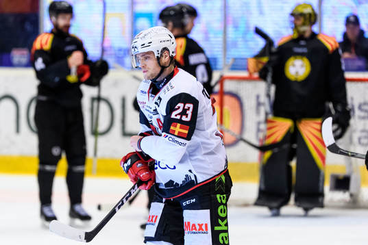 Malmö Redhawks Christoffer Forsberg deppar