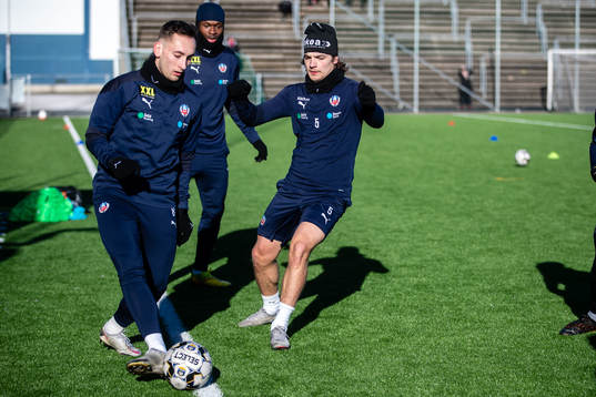 Vladislav Kreida och Brandur Hendriksson Olsen