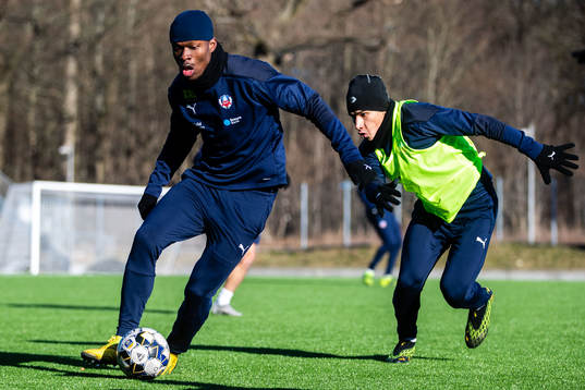 Noel Mbo och Victor Göransson