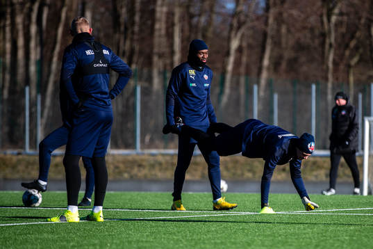 Noel Mbo och Nils Arvidsson