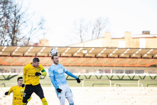 Mjällbys David Löfquist och Malmö FFs Ola Toivonen