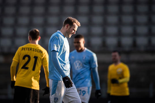 Malmö FFs Ola Toivonen deppar