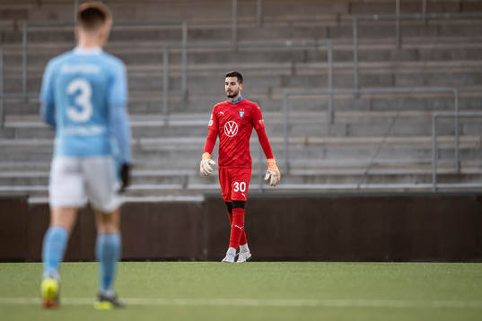 Malmö FFs målvakt Marko Johansson