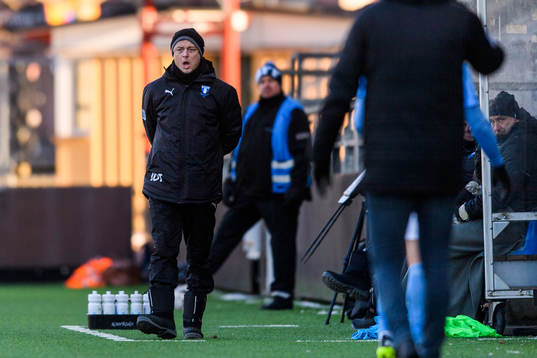 Malmö FFs huvudtränare Jon Dahl Tomasson