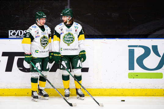 Björklövens Karl Johansson och Daniel Norbe