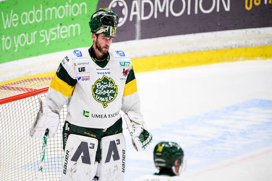 Björklövens målvakt Kevin Poulin