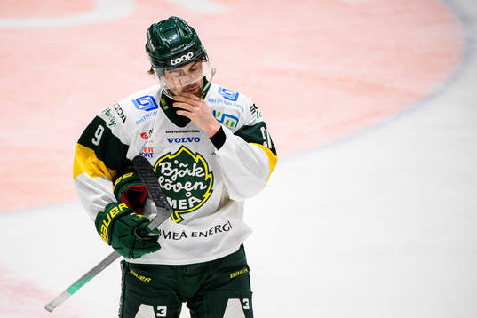 Björklövens Justin Crandall deppar