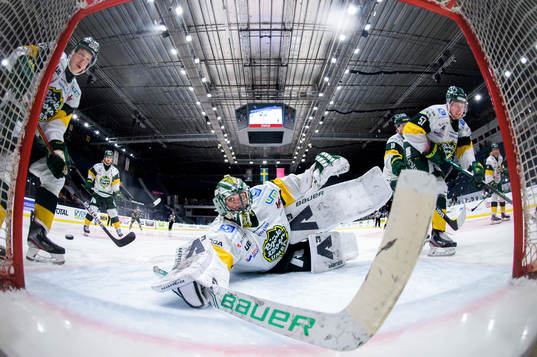 Björklövens målvakt Kevin Poulin