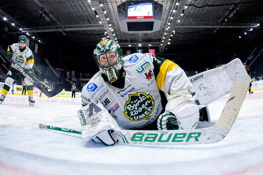 Björklövens målvakt Kevin Poulin