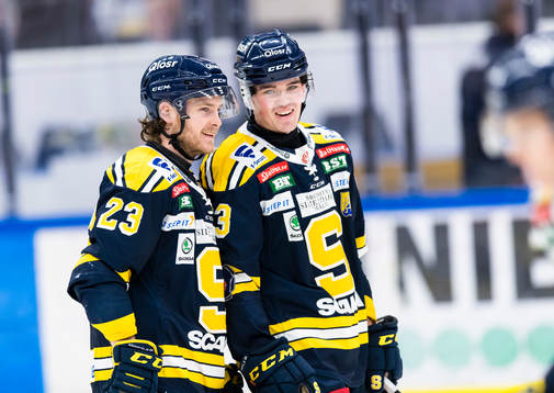 Södertäljes Bobbo Petersson och Axel Andersson