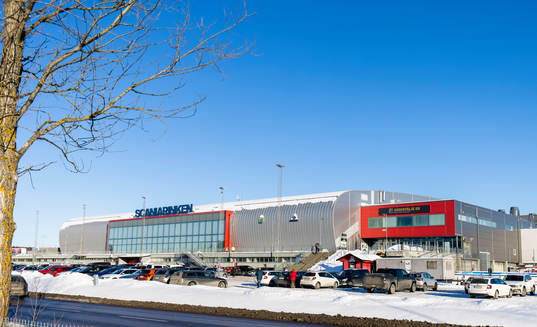 Vy över Scaniarinken