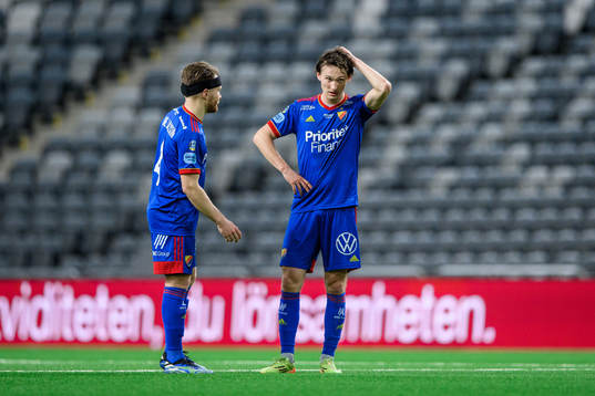 Djurgårdens Jacob Une Larsson och Djurgårdens Hjalmar