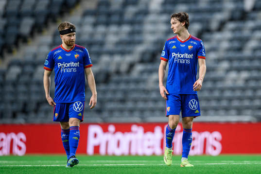 Djurgårdens Jacob Une Larsson och Djurgårdens Hjalmar
