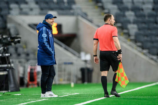 Djurgårdens tränare Kim Bergstrand