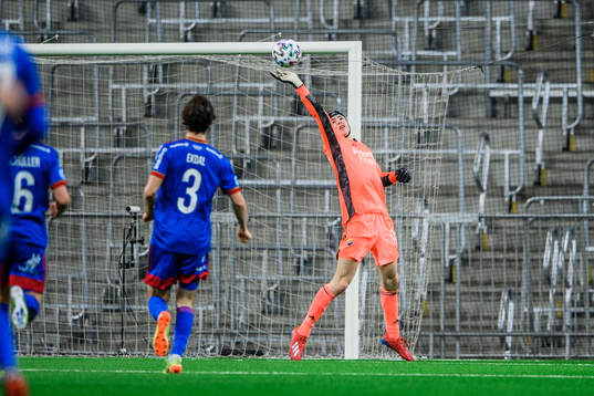 Djurgårdens målvakt Jacob Widell Zetterström