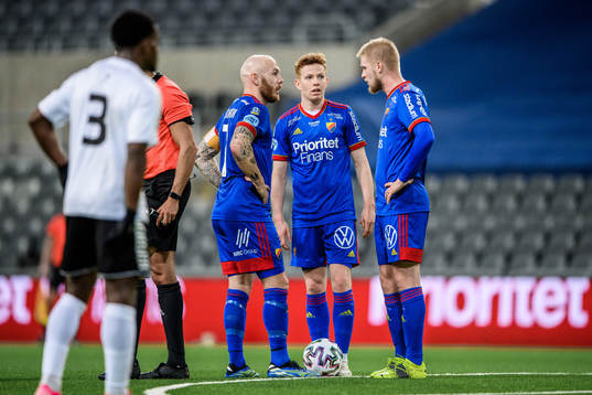 Djurgårdens Magnus Eriksson, Aslak Witry och Kalle Holmberg