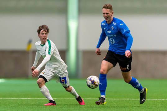 Varbergs Jakob Lindahl och Halmstads Andreas Bengtsson
