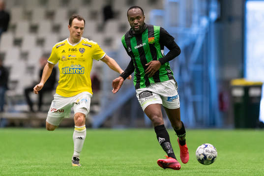 Falkenbergs Anton Wede och GAIS Boris Lumbana