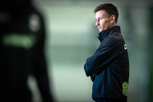 Varbergs assisterande tränare Fredrik Danielsson