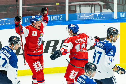 Bläddra bland fler bilder av Ice Hockey, Beijer Hockey Games, Finland - Czech Republic