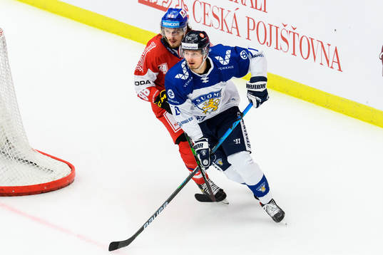 Libor Sulak of Czech Republic and Markus Nurmi of Finland