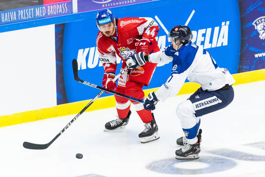 Matej Stransky of Czech Republic and Markus Nurmi of Finland