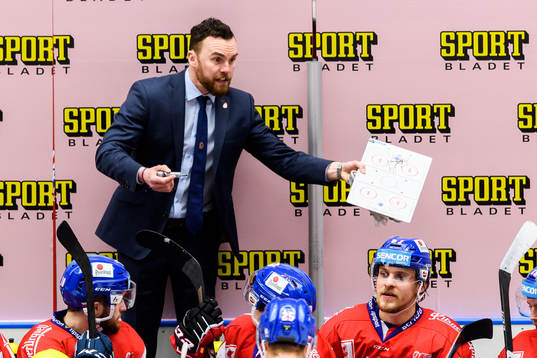 Head coach Jaroslav Spacek of Czech Republic