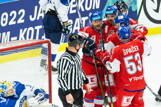 Players of Czech Republic celebrate