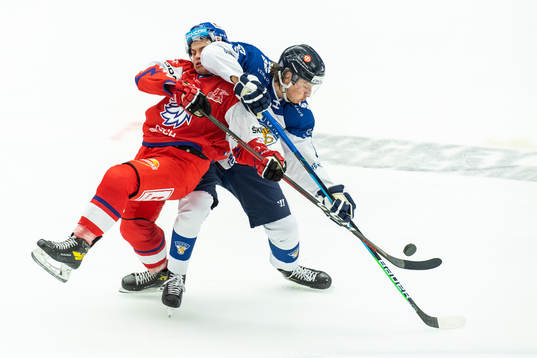 Matej Blumel of Czech Republic and Tony Sund of Finland