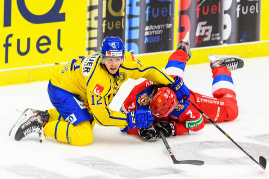 Max Friberg of Sweden and Sergei Zborovsky of Russia
