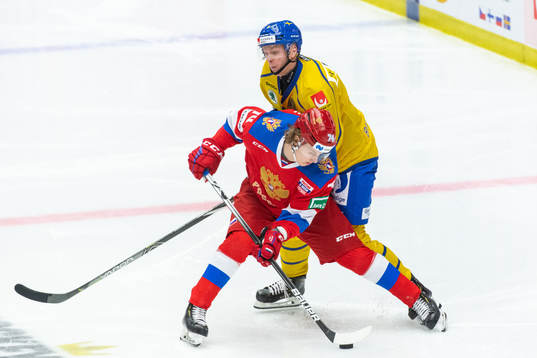 Vitali Kravtsov of Russia and Gustav Backström of Sweden