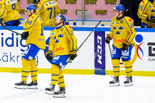Emil Pettersson, Jesper Frödén and Jonatan Berggren of