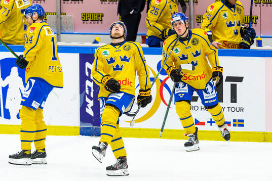 Emil Pettersson, Jesper Frödén and Jonatan Berggren of
