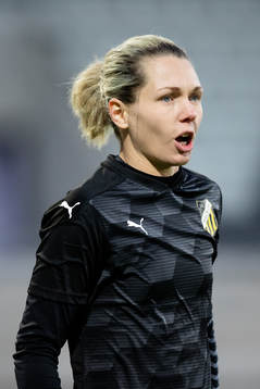 Häckens målvakt Jennifer Falk