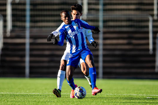 IFK Göteborg Alhassan Yusuf och Helsingborgs Victor