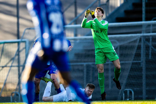 Helsingborgs målvakt Nils Arvidsson